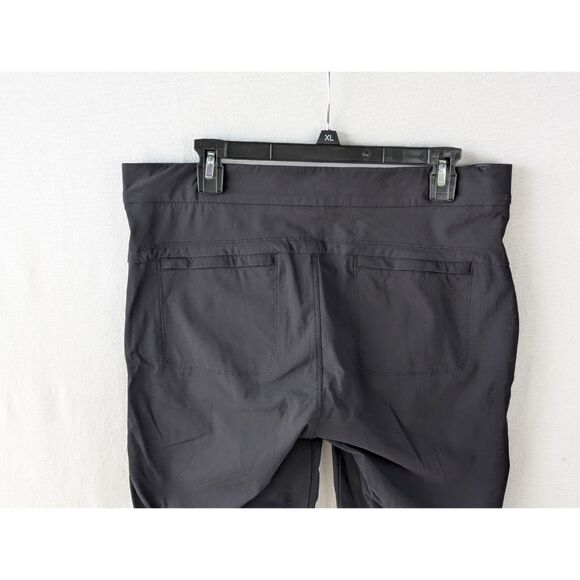 Athleta Endless High Rise Cargo Pants Black Women's Size 12 - Picture 9 of 11